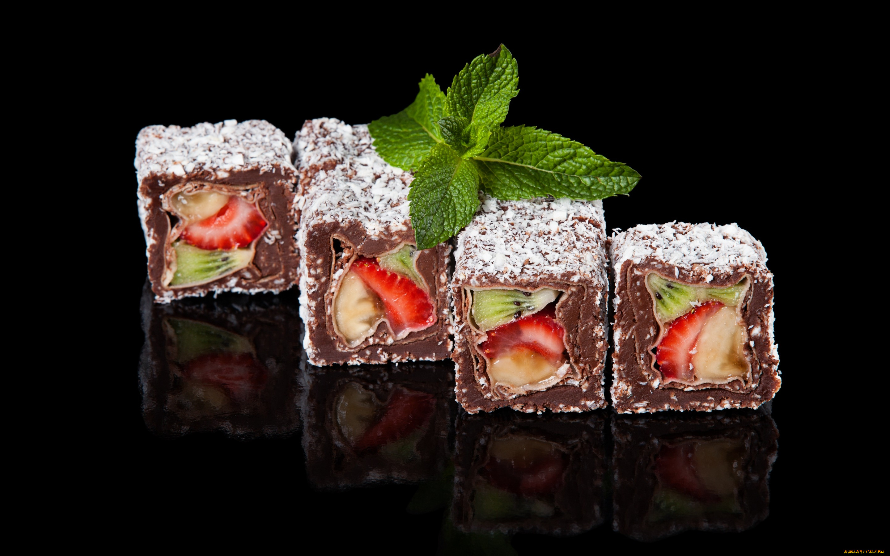 , ,  ,  , fruit, , , , chocolate, rolls, , , 